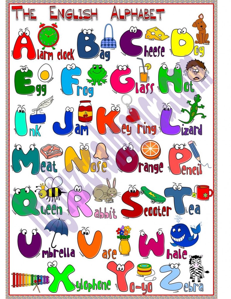 ingilizce-alfabe